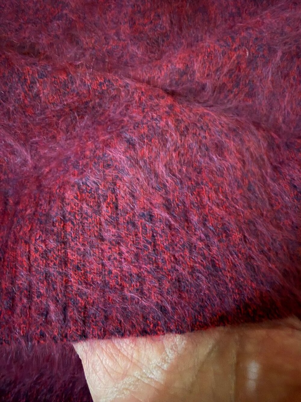 J. Crew Brushed cashmere marled relaxed crewneck sweater M - Picture 8 of 12